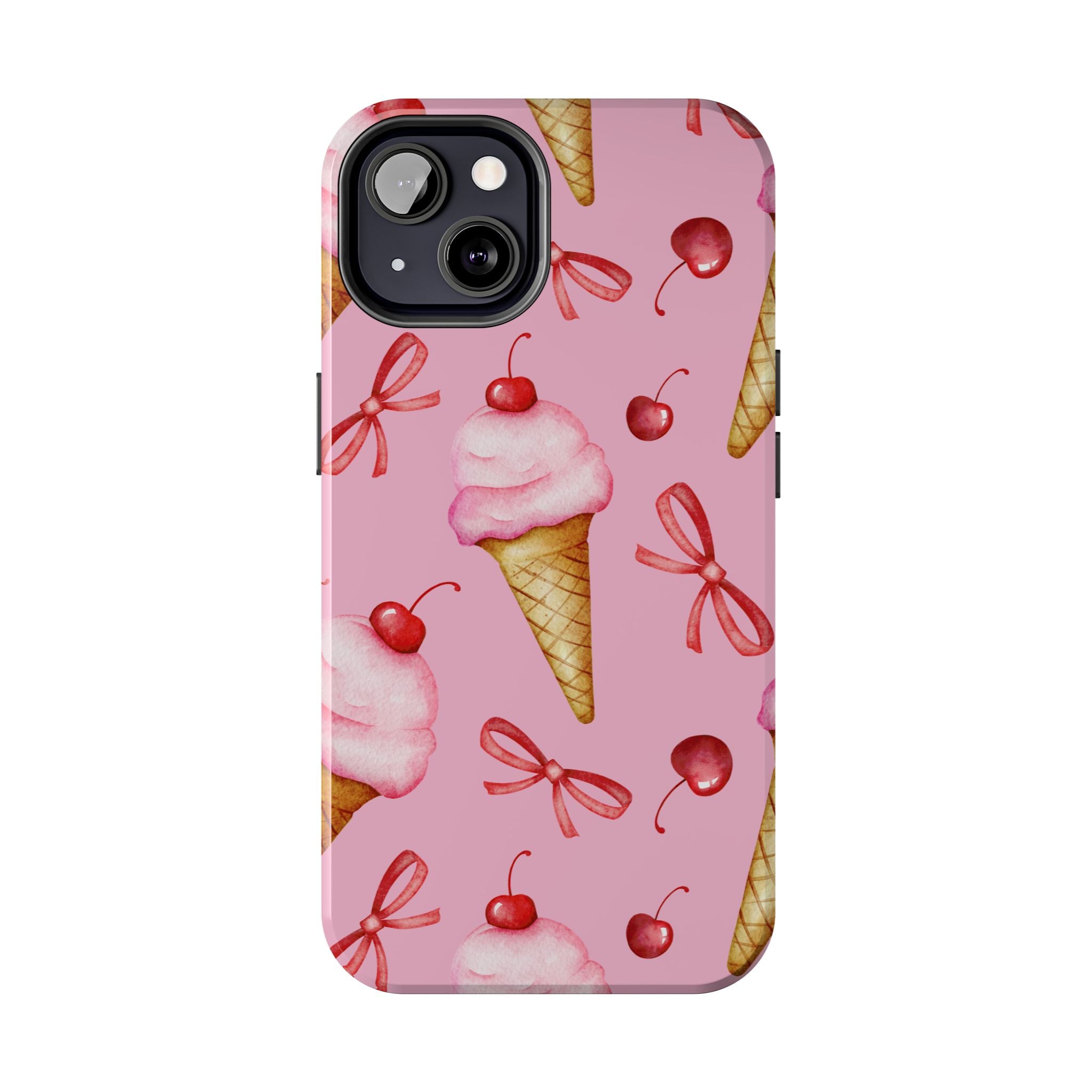 Cherry on Top Ice Cream Phone Case (Apple & Android)