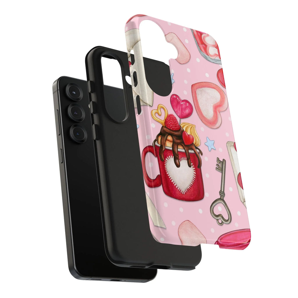 Goodies for My Sweetheart Phone Case (Apple & Android) - Pink Sweetheart