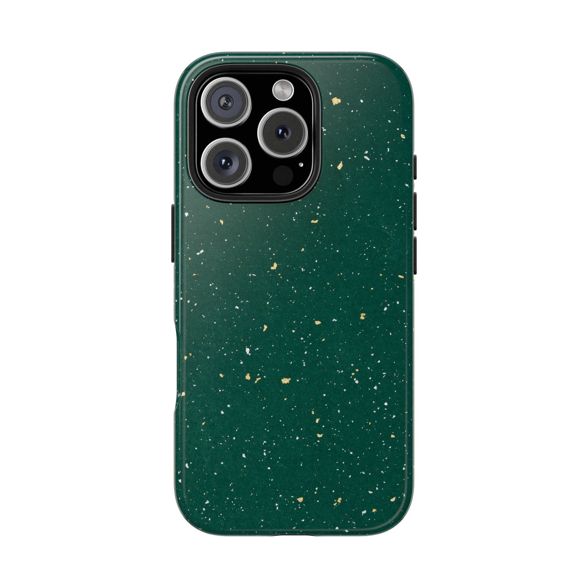 Emerald Gold Flecked Phone Case (Apple & Android)