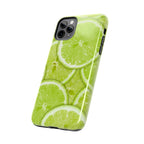 Green Citrus Lime Phone Case (Apple & Android) - Pink Sweetheart
