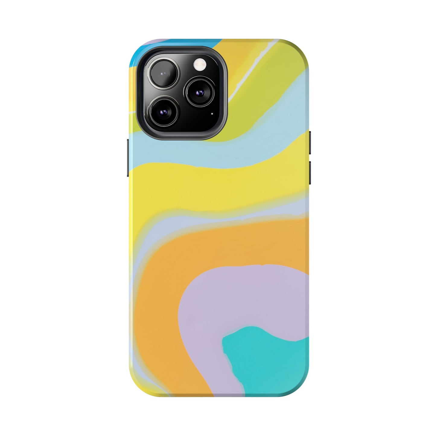 Colorful Pastel Marble Pattern Phone Case