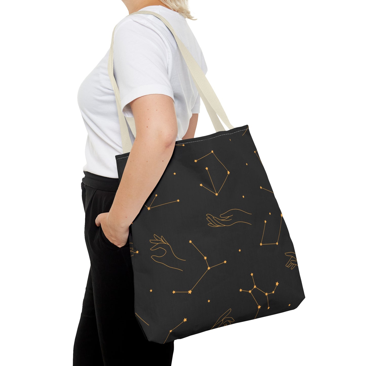 Zodiacs in Space Tote Bag