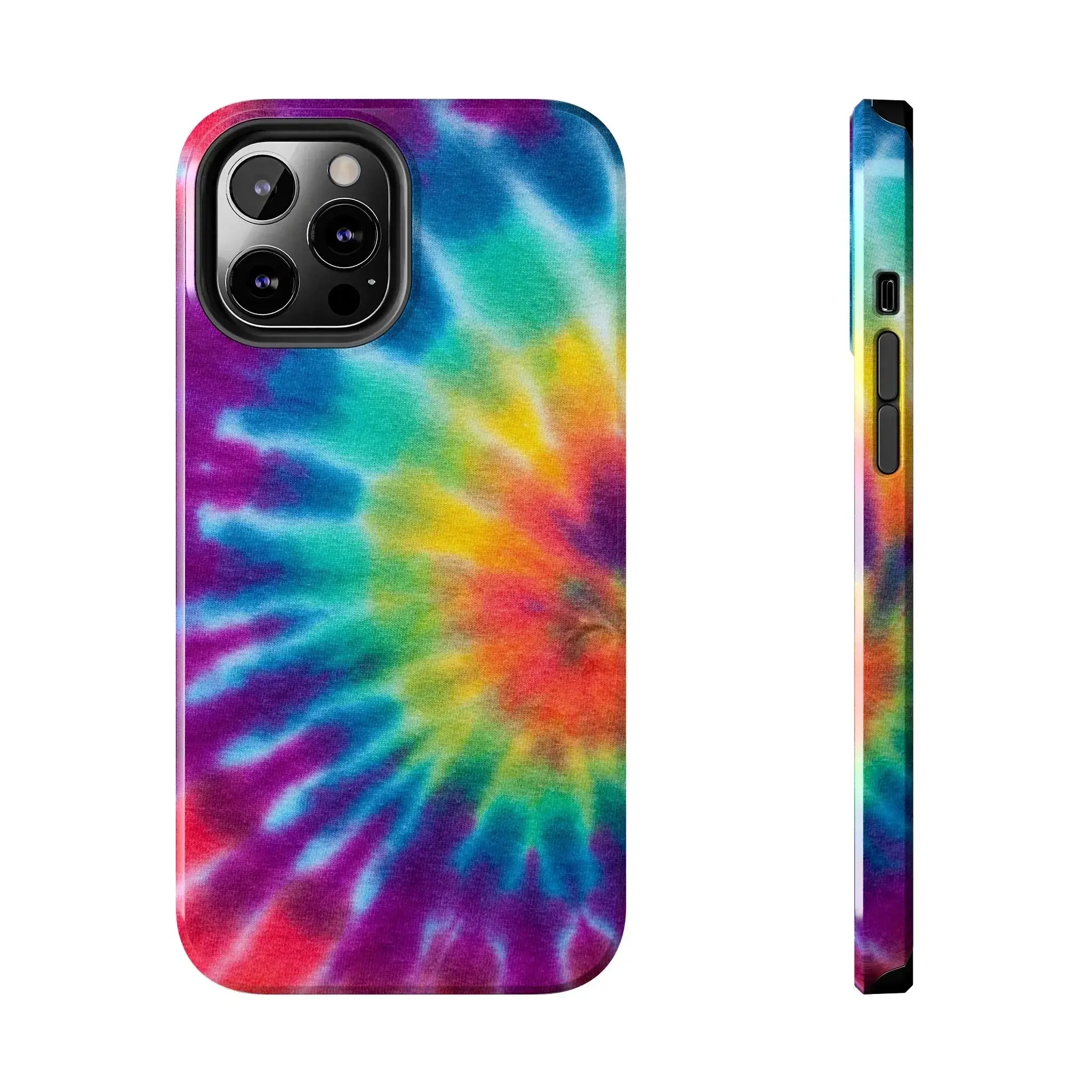 Groovy Tie Dye Phone Case (Apple & Android) - Pink Sweetheart