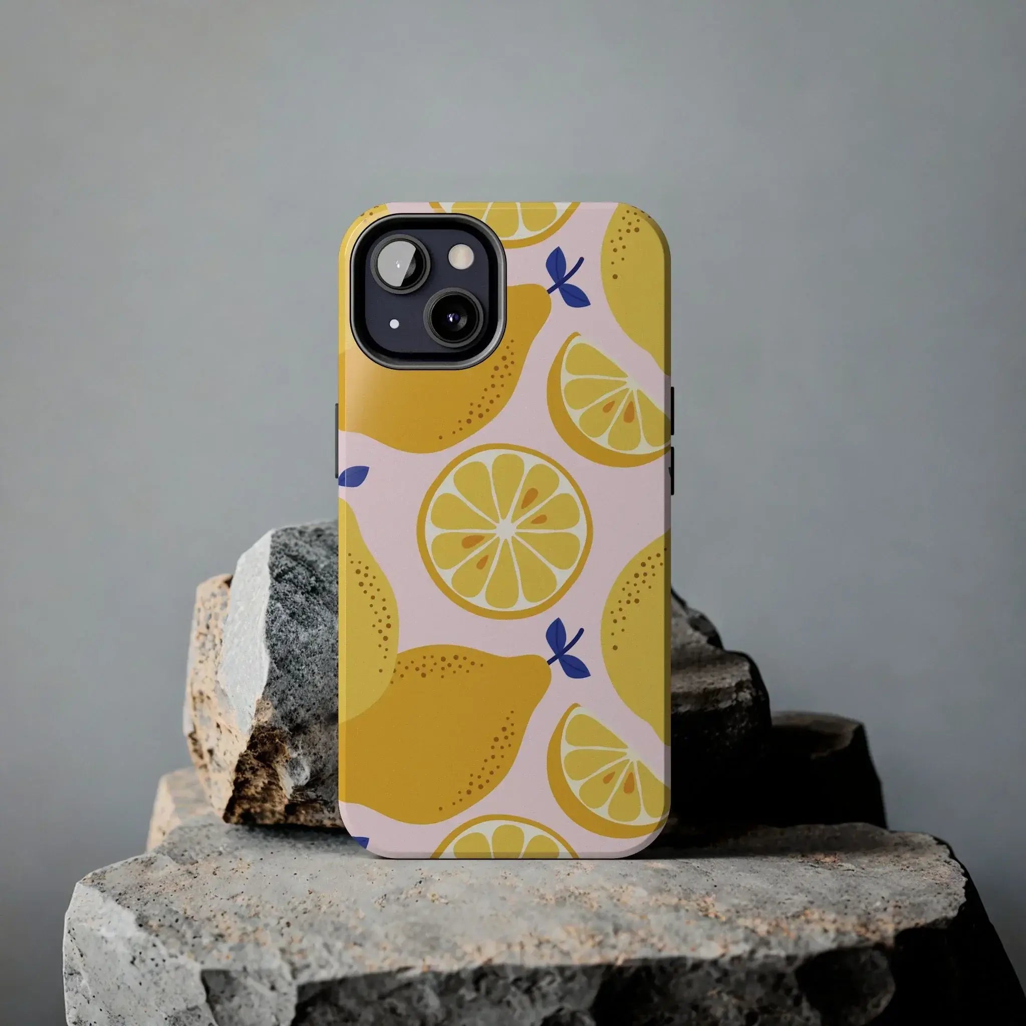Sour Lemon Drop Phone Case (Apple & Android) - Pink Sweetheart