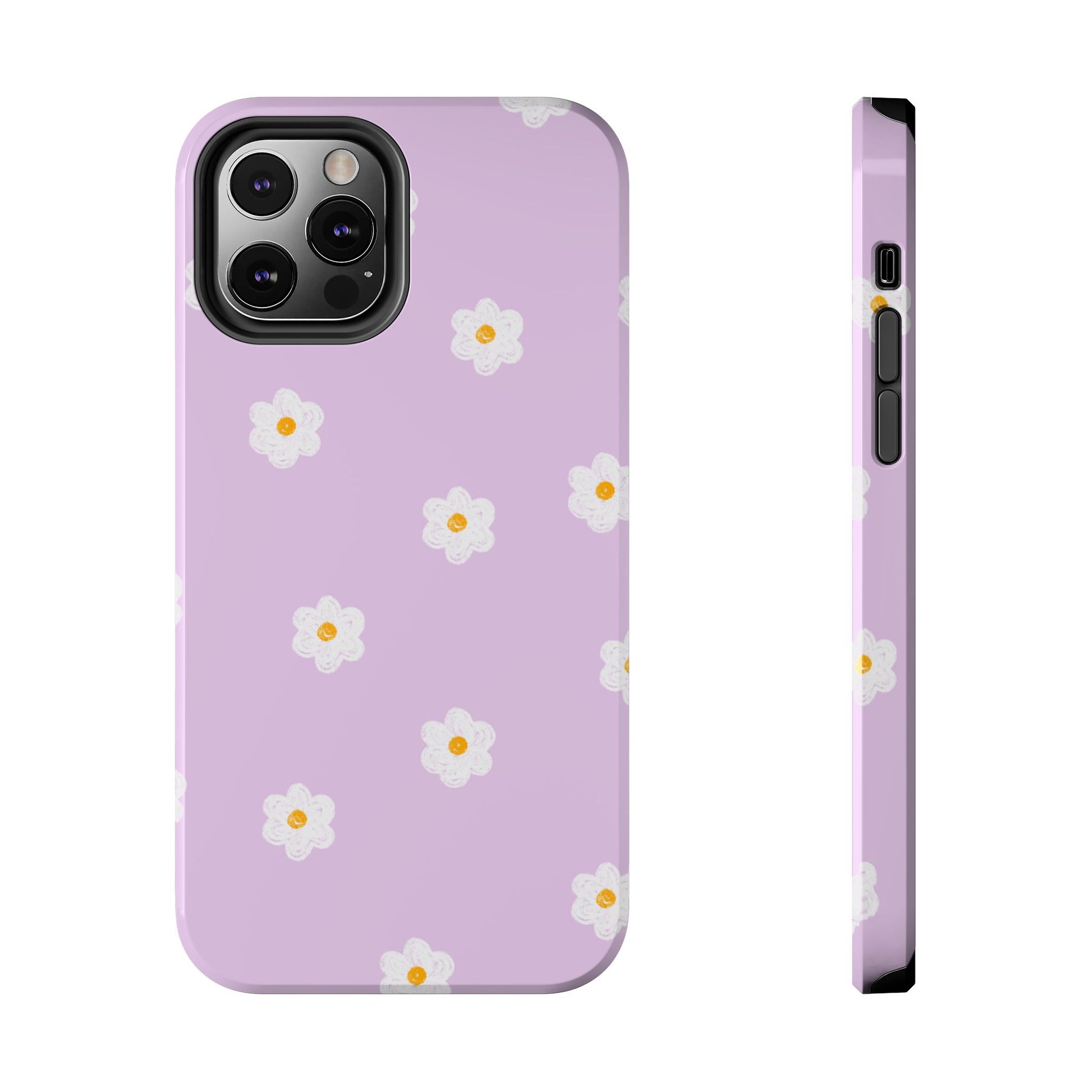 Purple and Mini Flowers Phone Case (Apple & Android)