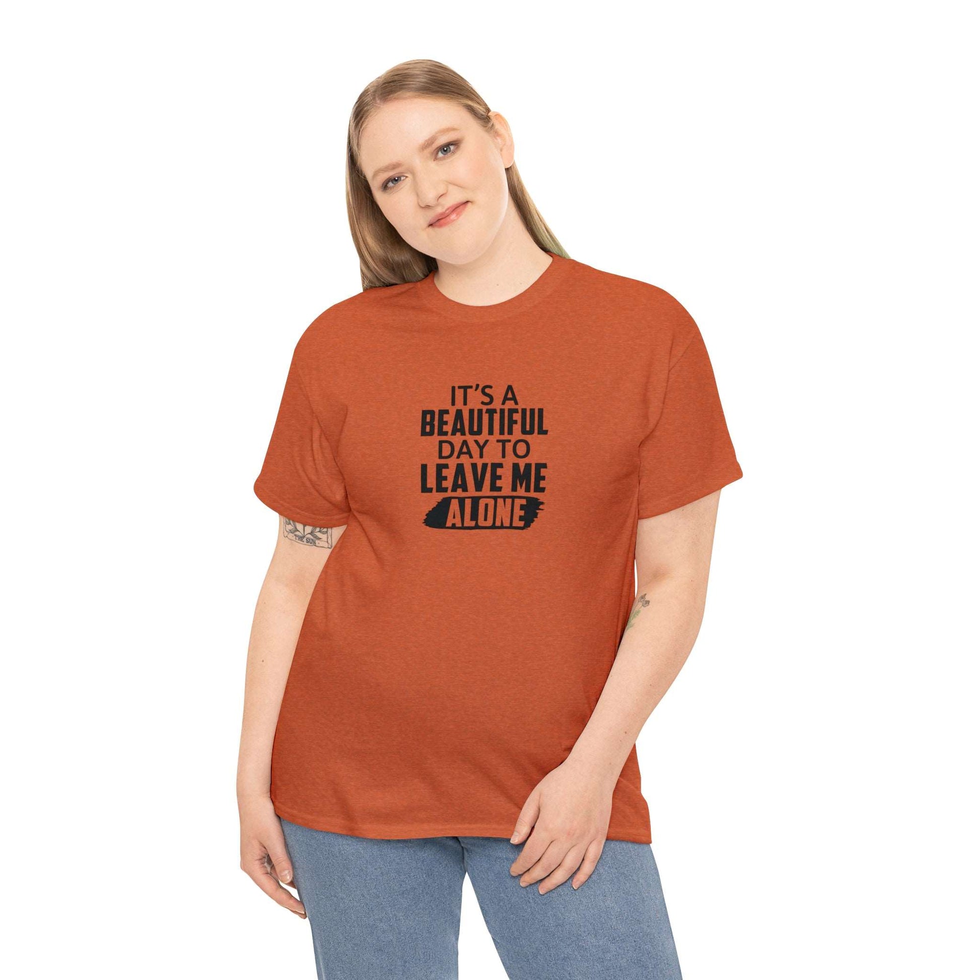 Leave Me Alone Cotton Tee