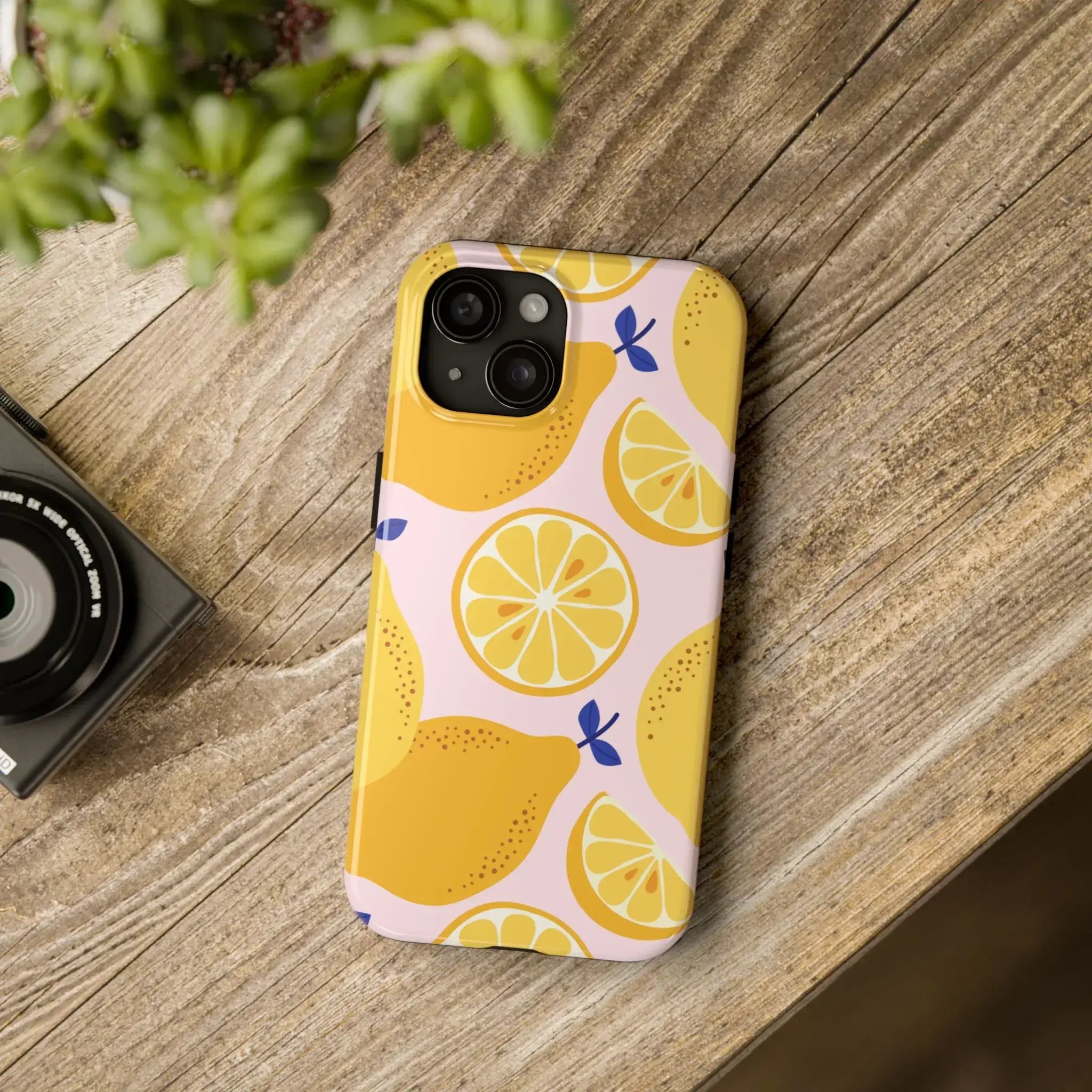 Sour Lemon Drop Phone Case (Apple & Android) - Pink Sweetheart