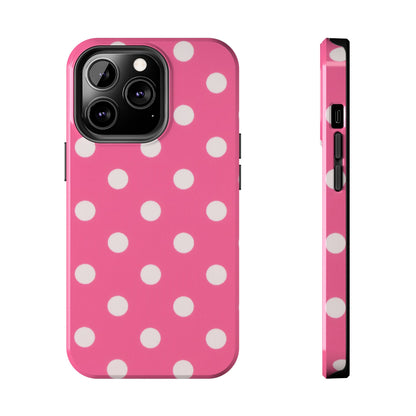 Pink Polka Dot Phone Case