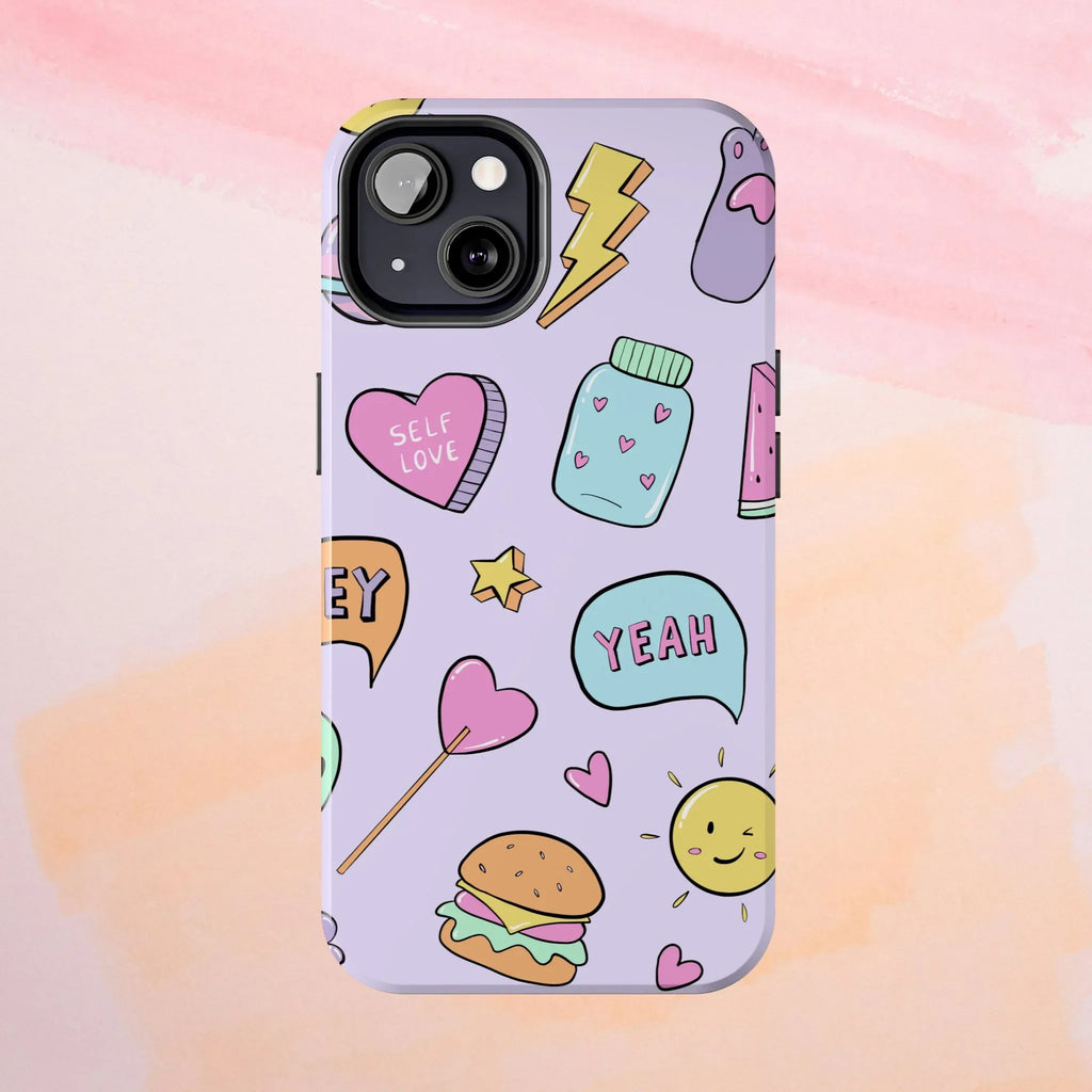 Kawaii Cute Collection Phone Case (Apple & Android) - Pink Sweetheart