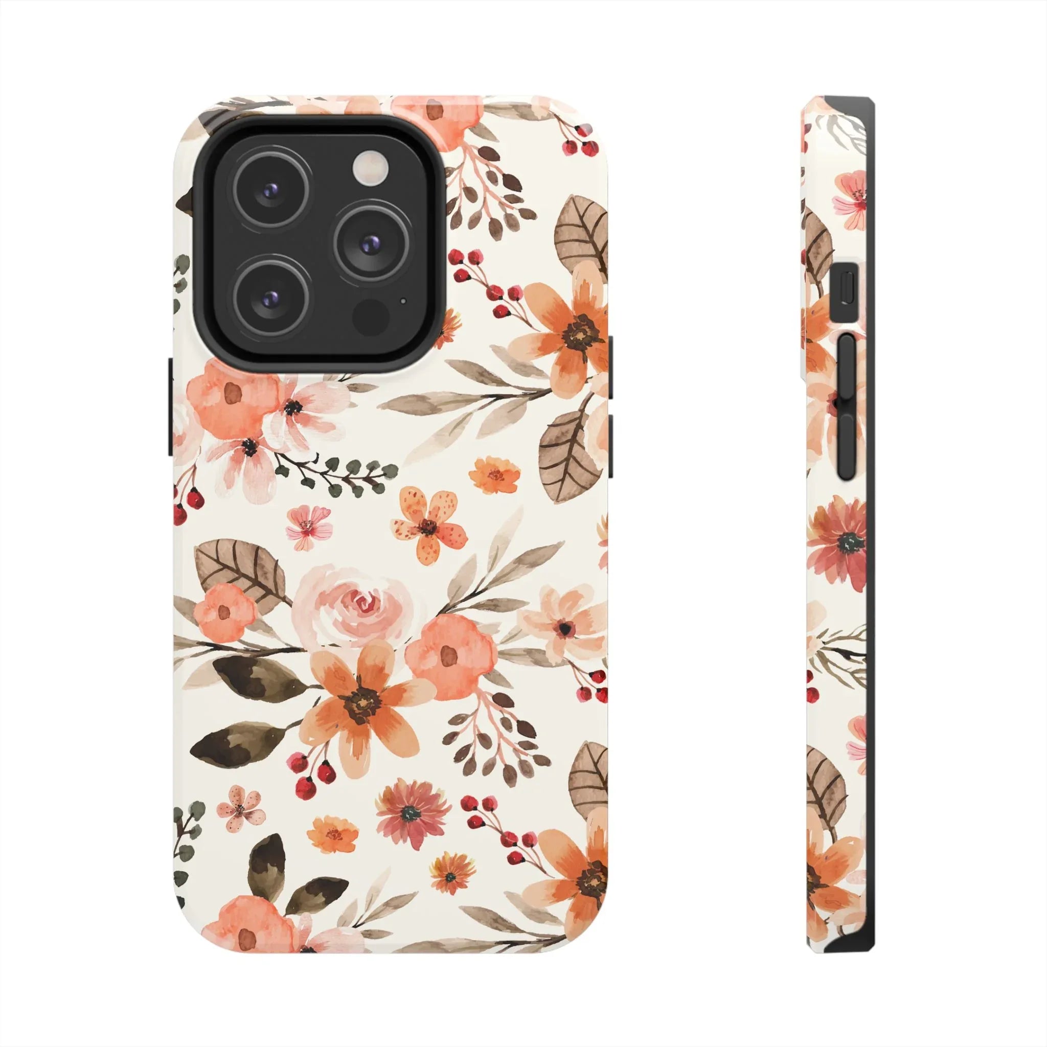 Timeless Vintage Florals Phone Case (Apple & Android) - Pink Sweetheart