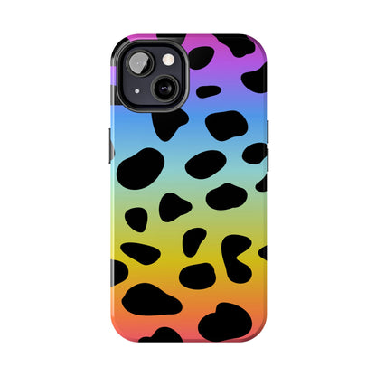 Rainbow Leopard Phone Case