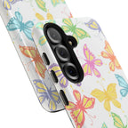 Busy Butterflies Phone Case (Apple & Android) - Pink Sweetheart