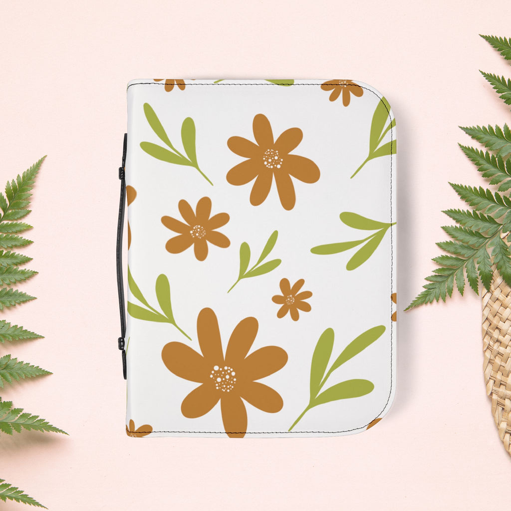 Beautiful Brown Flower Book Cover