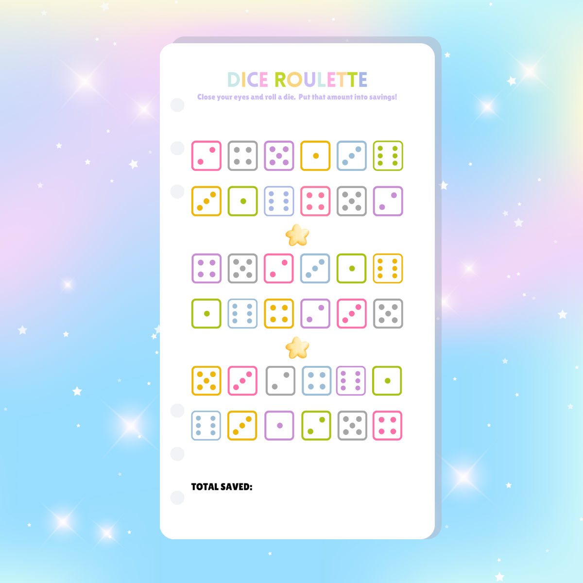 Single Page Saving Challenges & Trackers Inserts