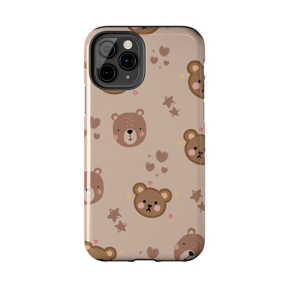 Boho Brown Bear Phone Case