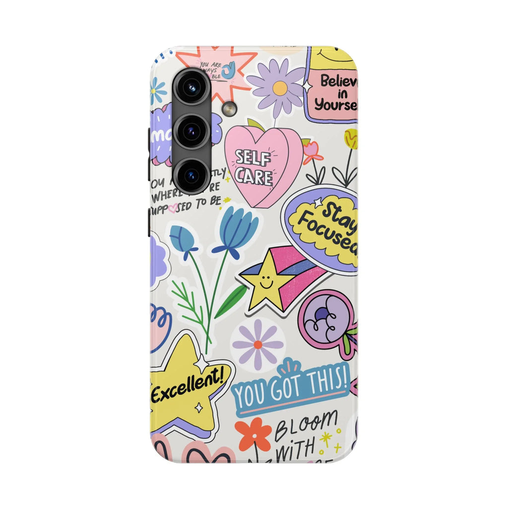 Motivational Phone Case (Apple & Android) - Pink Sweetheart