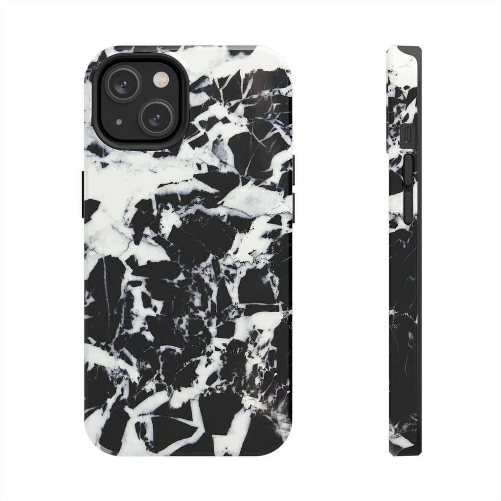 Black & White Shattered Phone Case (Apple & Android)