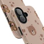 Boho Brown Bear Phone Case (Apple & Android)