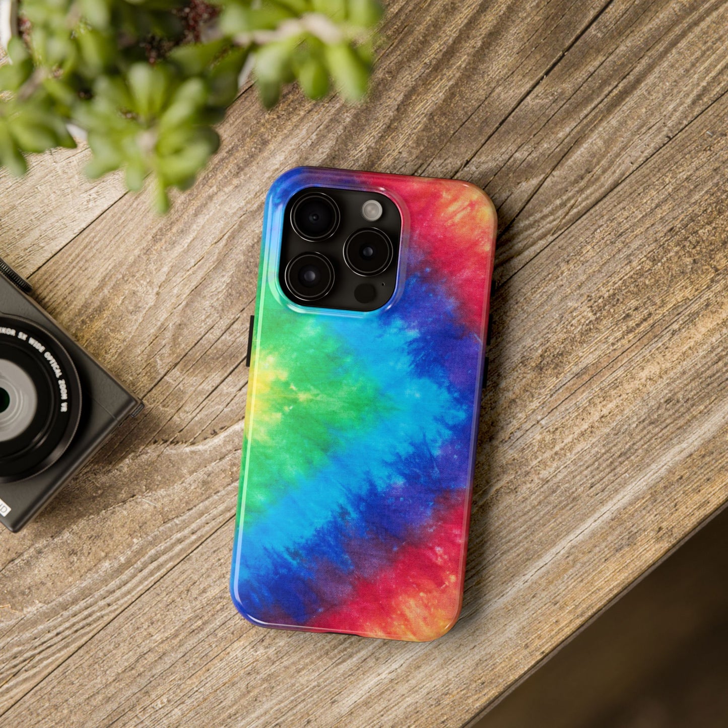 Rainbow Tie Dye Phone Case