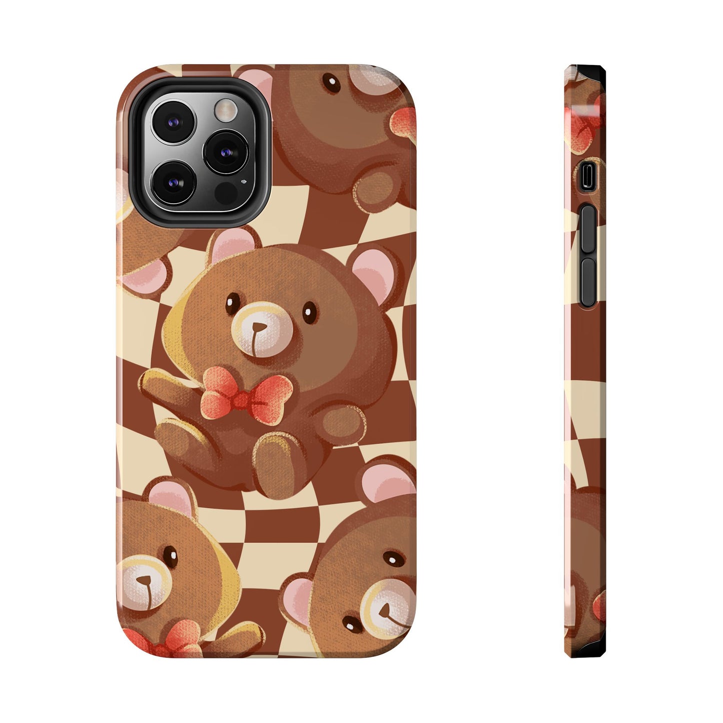 Retro Brown Bear Phone Case