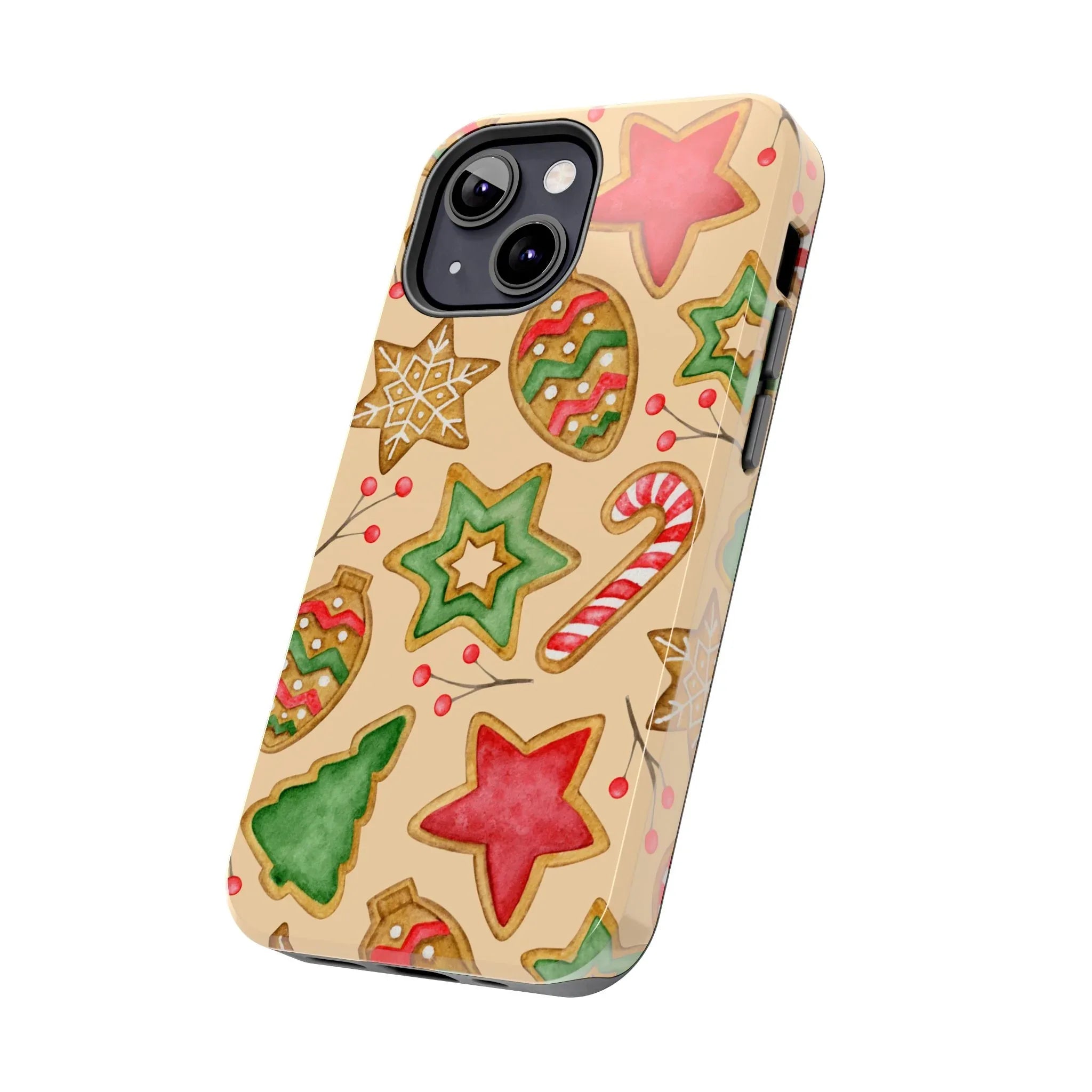 Xmas Holiday Cheer Phone Case (Apple & Android) - Pink Sweetheart