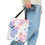 Pastel Butterlies Tote Bag