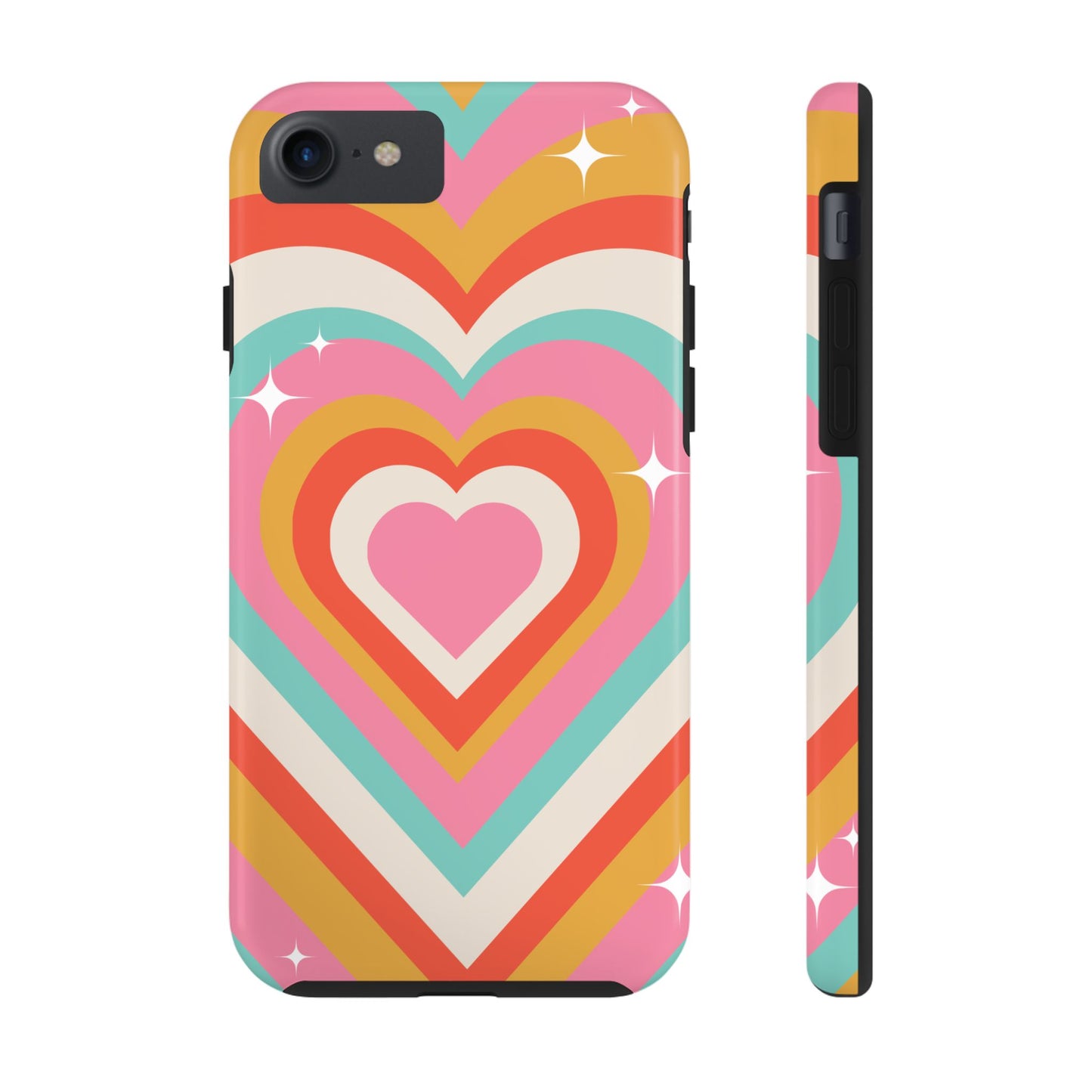 Psychedelic Hearts Phone Case