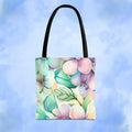 Lush Pastel Florals Tote Bag - Pink Sweetheart