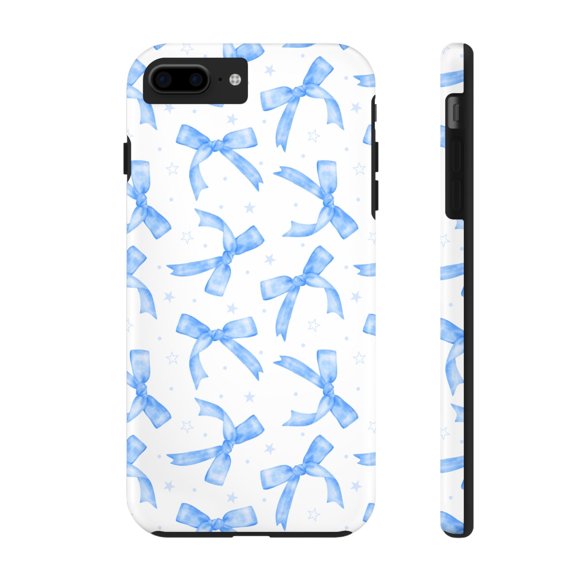 Lacey Baby Blue Ribbons Phone Case (Apple & Android)