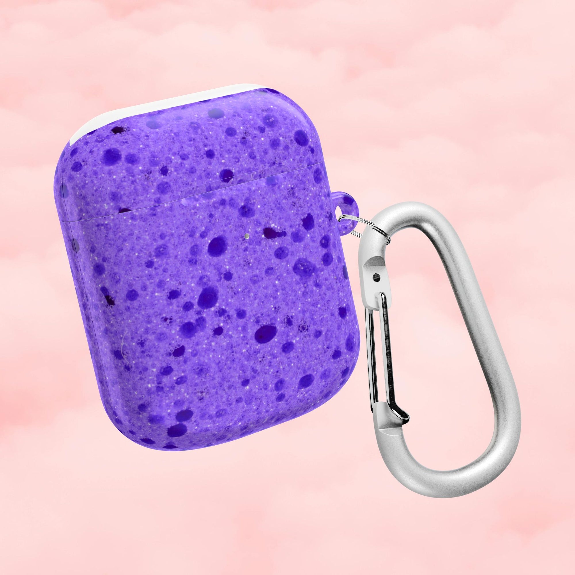 Purple Sponge AirPod Case