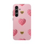 Heart of Gold Pink Phone Case (Apple & Android)