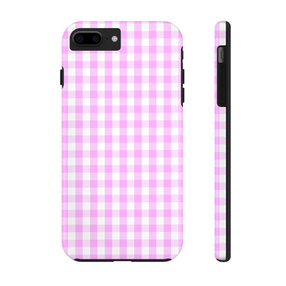 Pink Gingham Phone Case