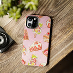 Tasty Pastry Treats Phone Case (Apple & Android) - Pink Sweetheart