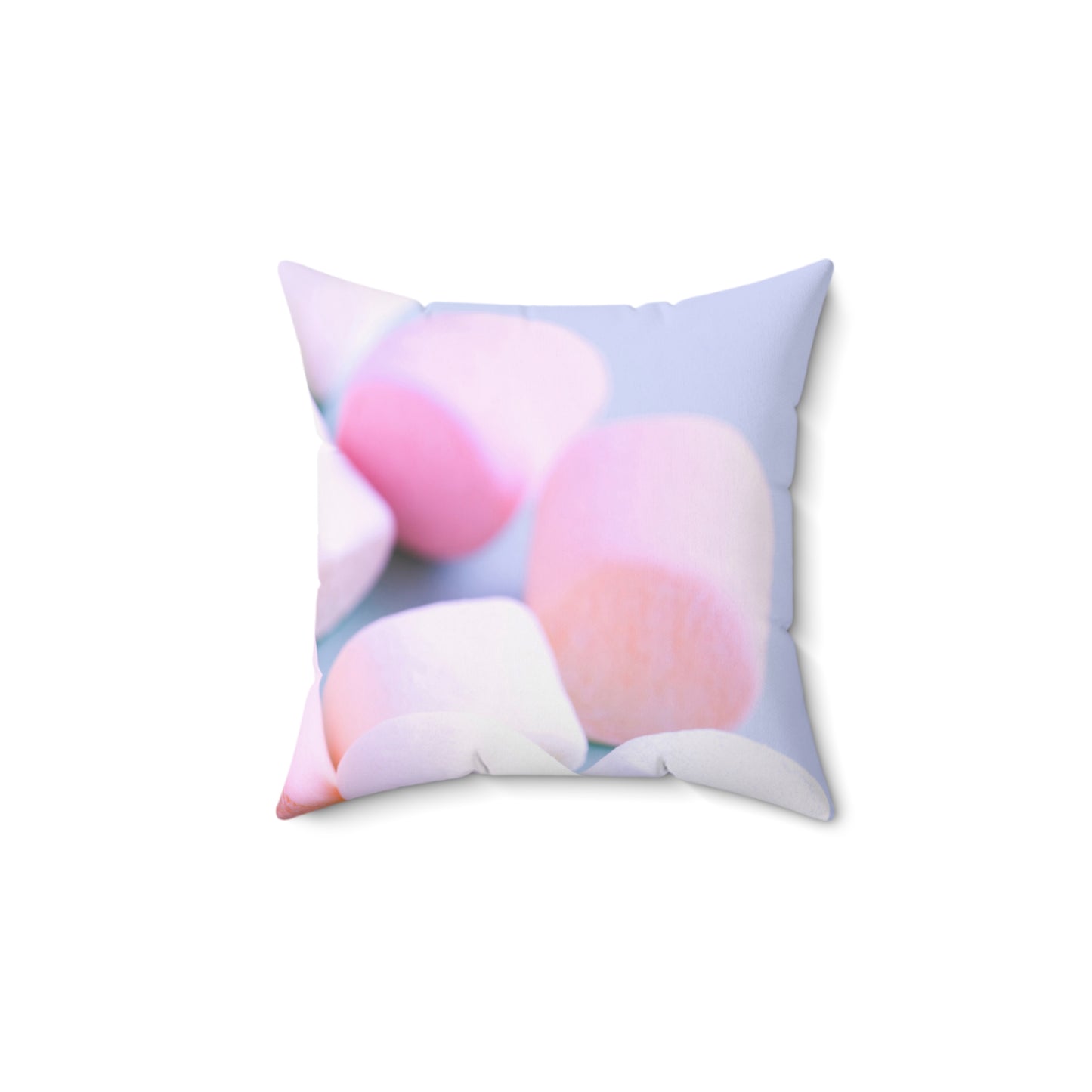 Pastel Marshmallow Square Pillow