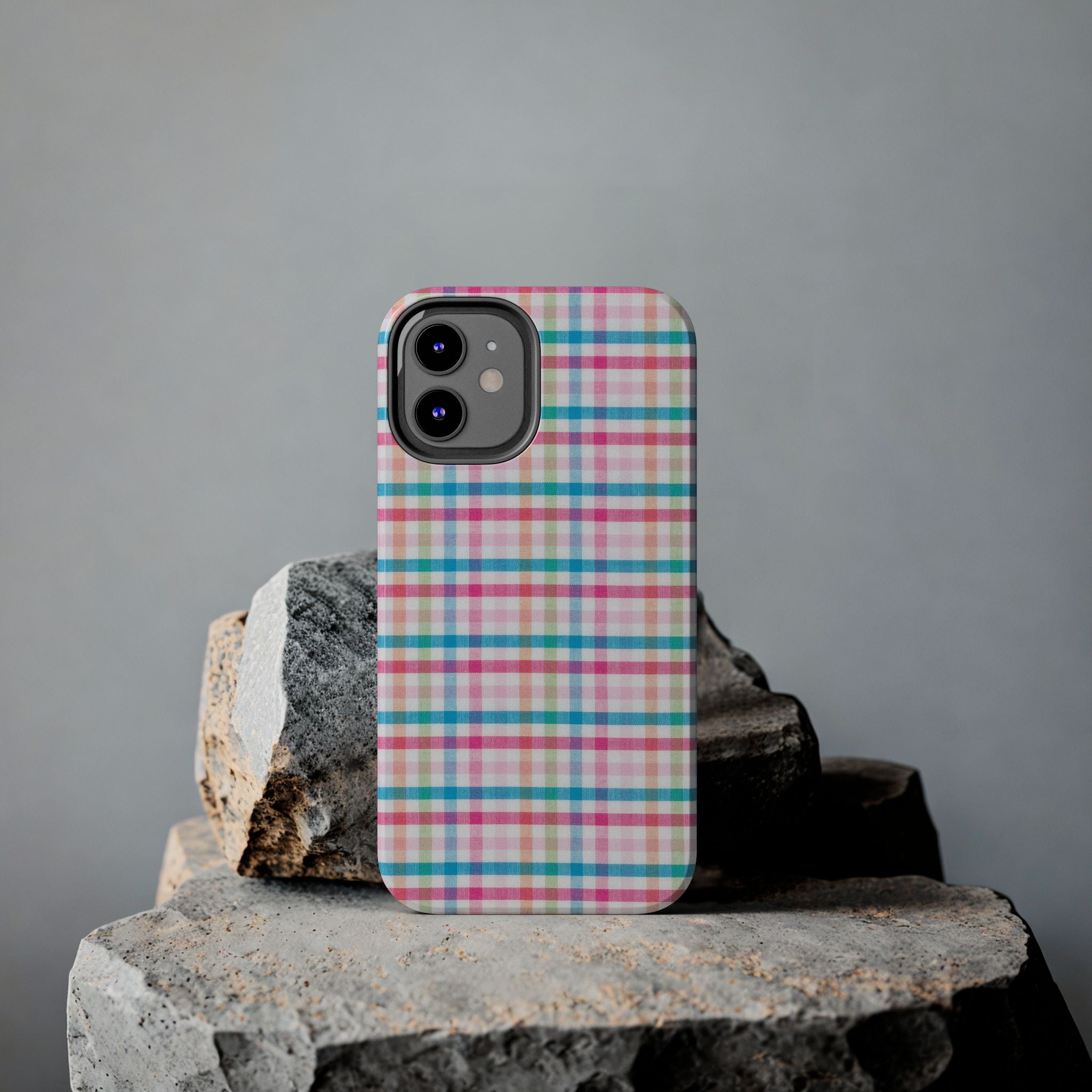 Checked Pattern Phone Case (Apple & Android)