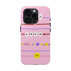 Bestie Bracelets Phone Case (Apple & Android) - Pink Sweetheart