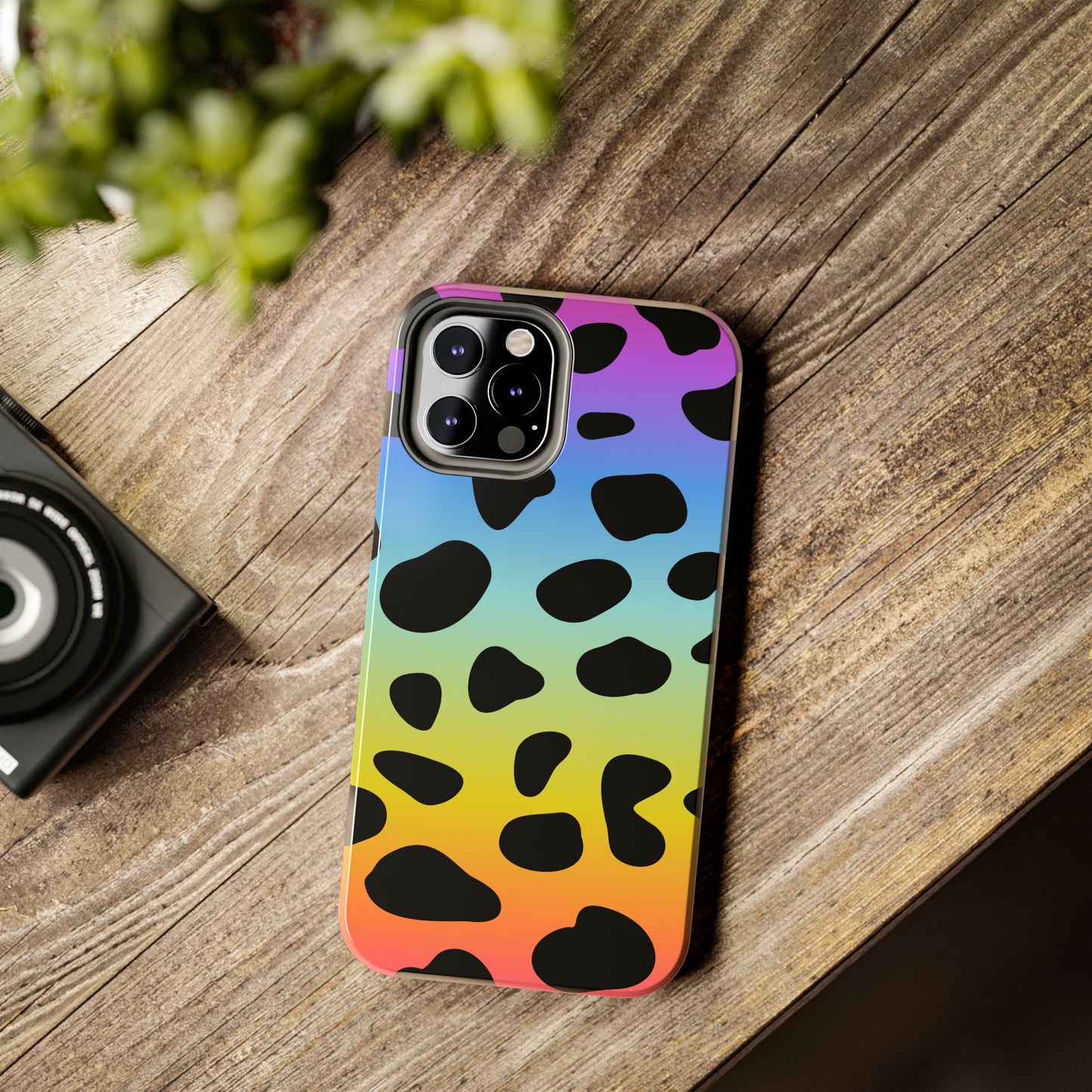 Rainbow Leopard Phone Case