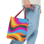 Funky Groove Swirl Tote Bag
