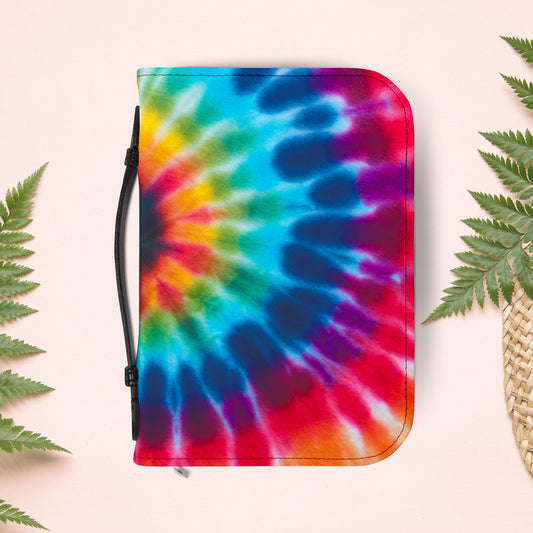 Tie Dye Pinwheel Book Cover