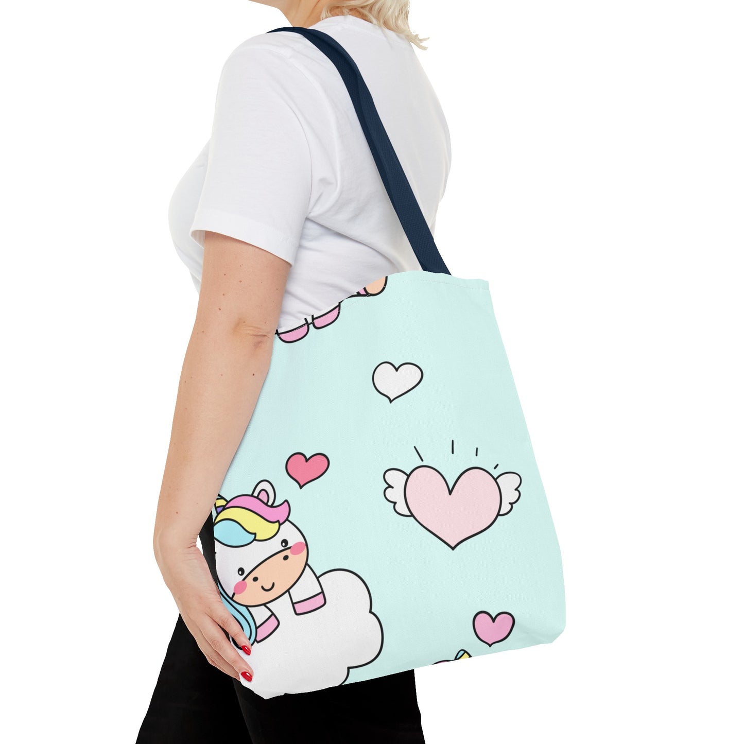 Cute Chibi Unicorn Tote Bag