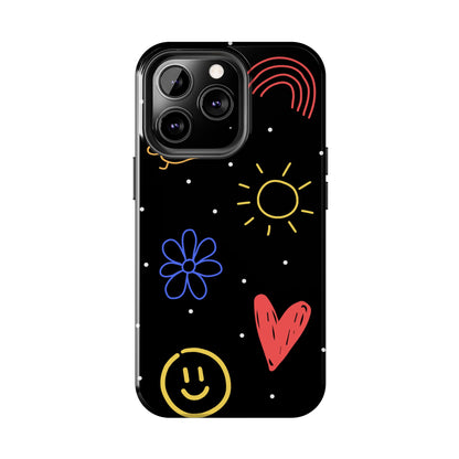 Draw Scribble Doodle Phone Case