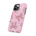 Pretty Pink Bows Phone Case (Apple & Android) - Pink Sweetheart