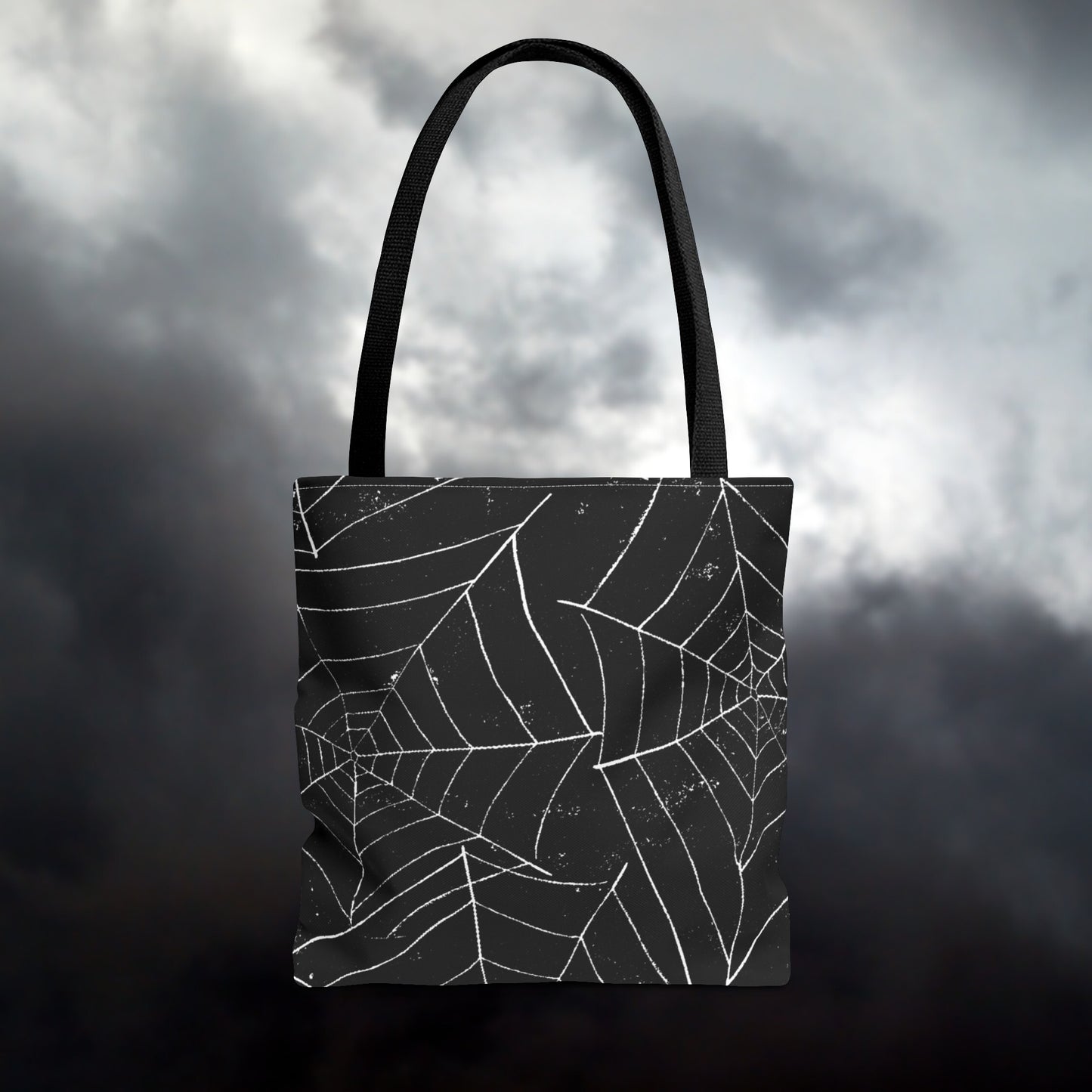 Spun Spider Web Tote Bag