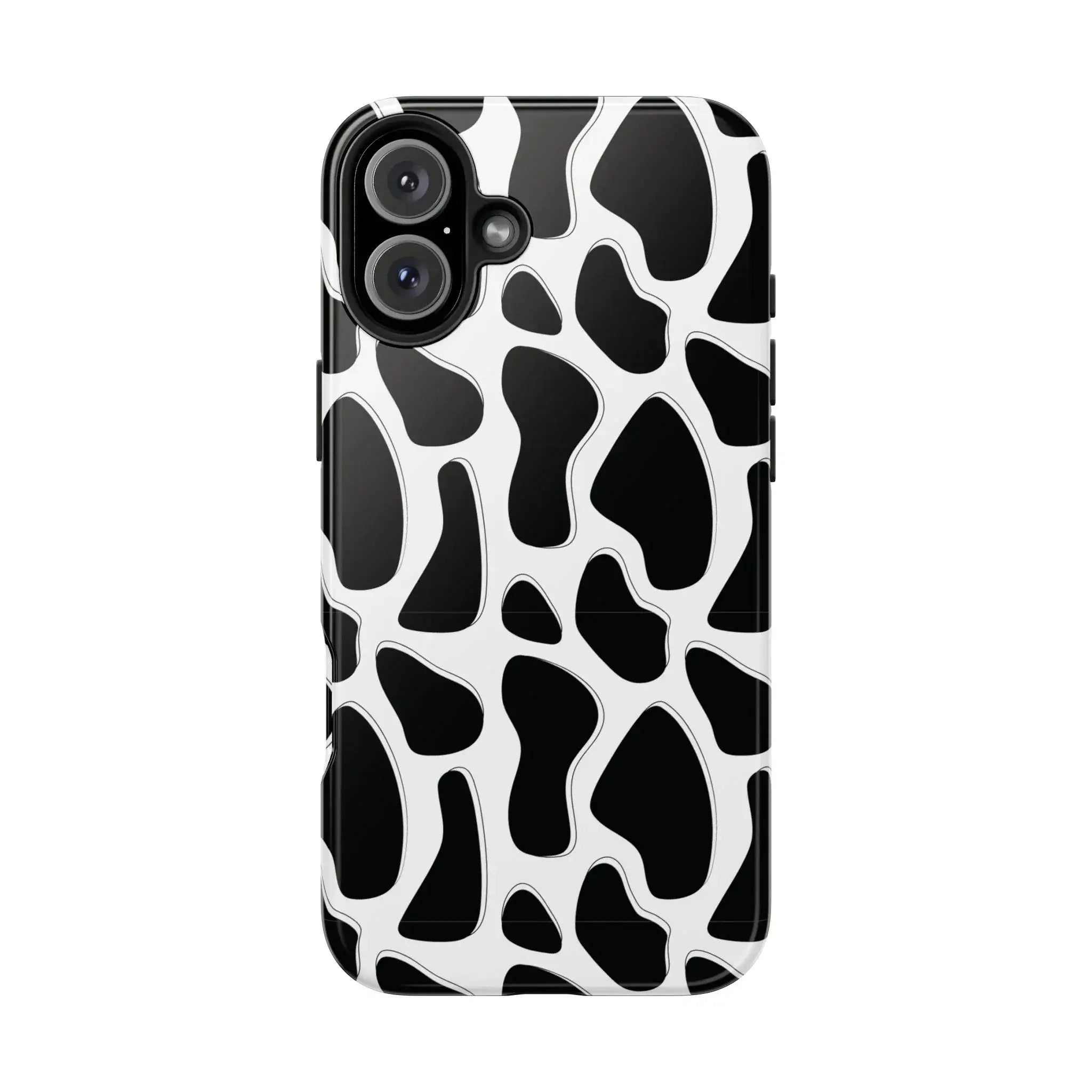 Spotted Animal Print Phone Case (Apple & Android) - Pink Sweetheart