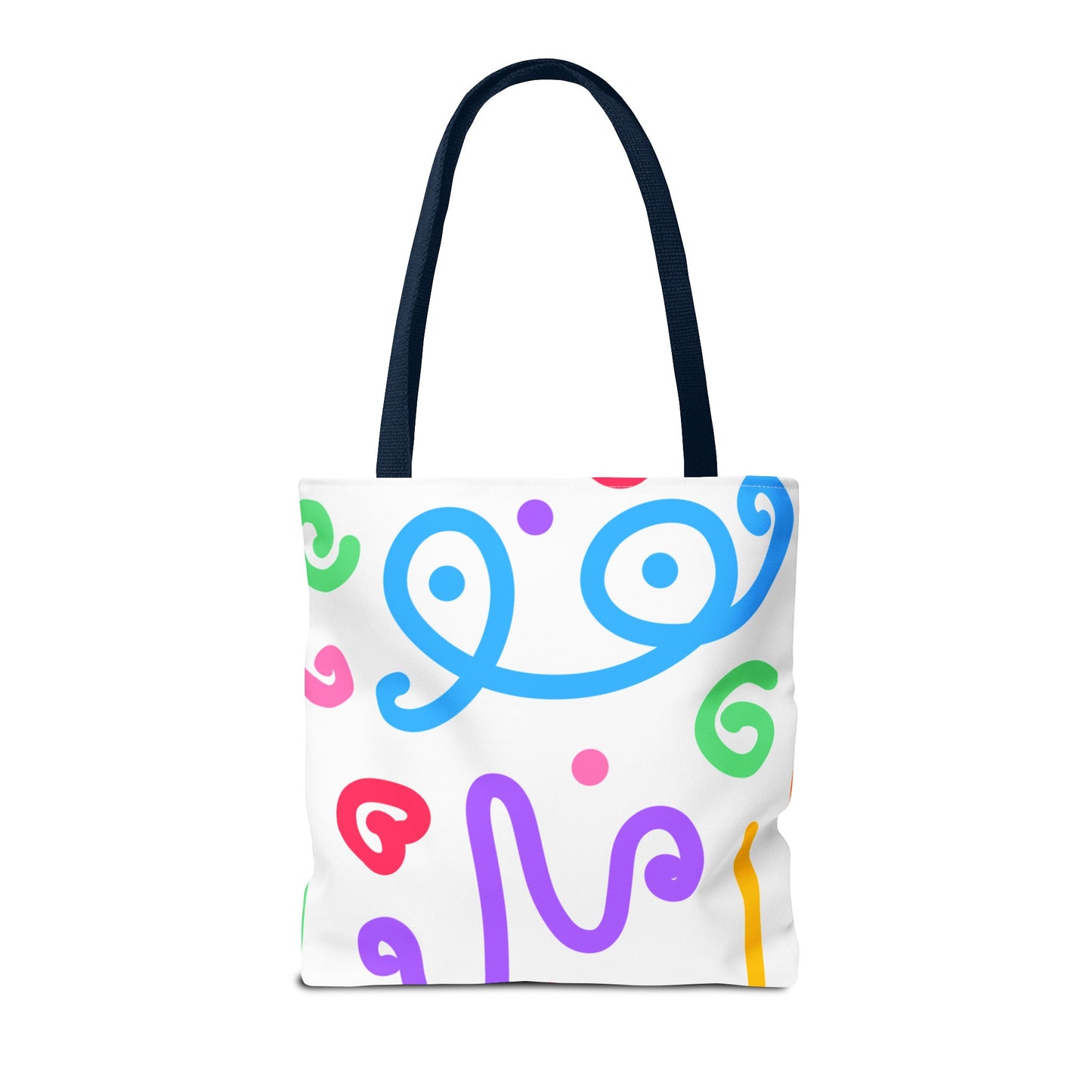 Colorful Doodles Tote Bag