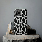 Spotted Animal Print Phone Case (Apple & Android) - Pink Sweetheart
