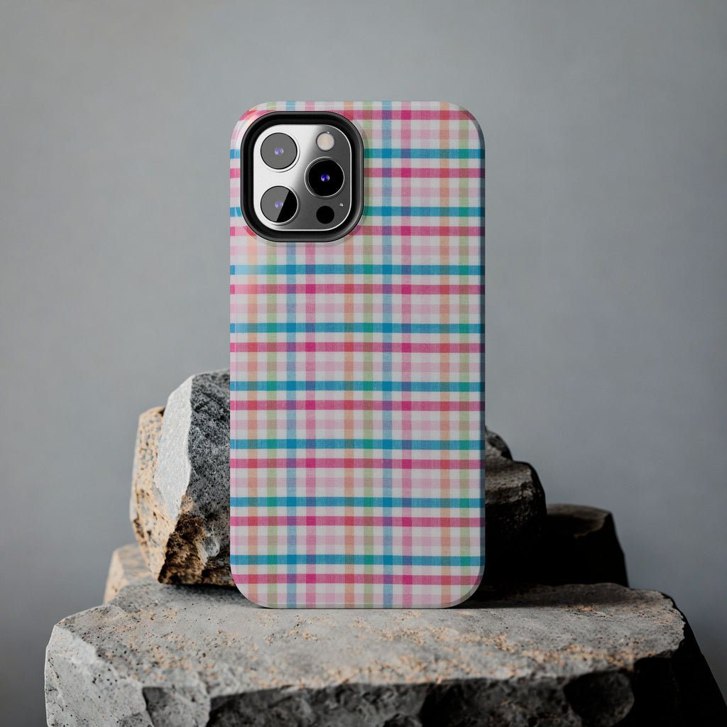 Checked Pattern Phone Case (Apple & Android)
