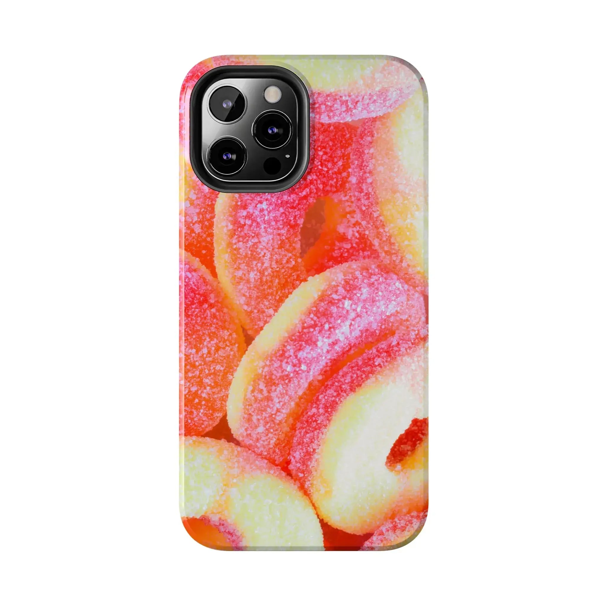 Sour Peach Ringz Phone Case (Apple & Android) - Pink Sweetheart