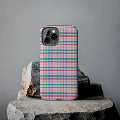 Checked Pattern Phone Case