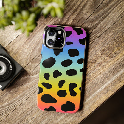 Rainbow Leopard Phone Case